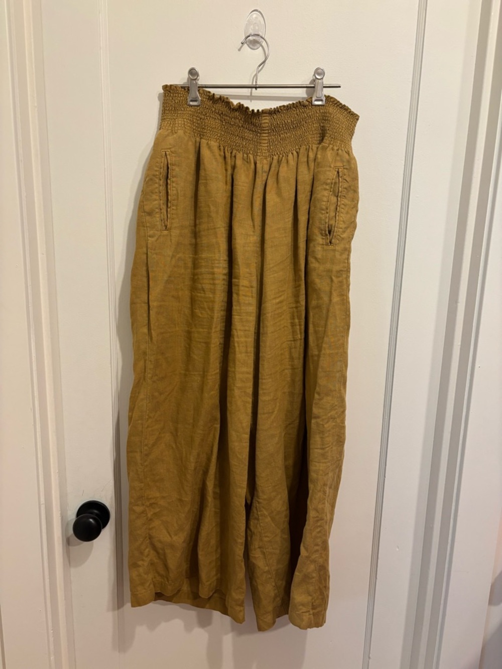 Wrap London Linen Pant, Size 16